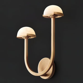 Vitalira Applique Murale Double en Albâtre