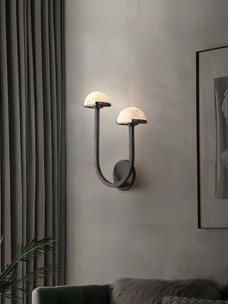 Vitalira Applique Murale Double en Albâtre