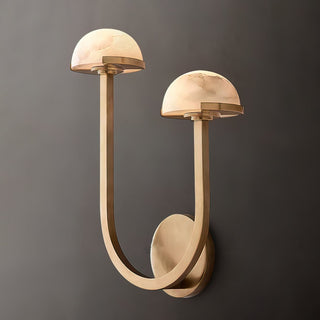 Vitalira Applique Murale Double en Albâtre