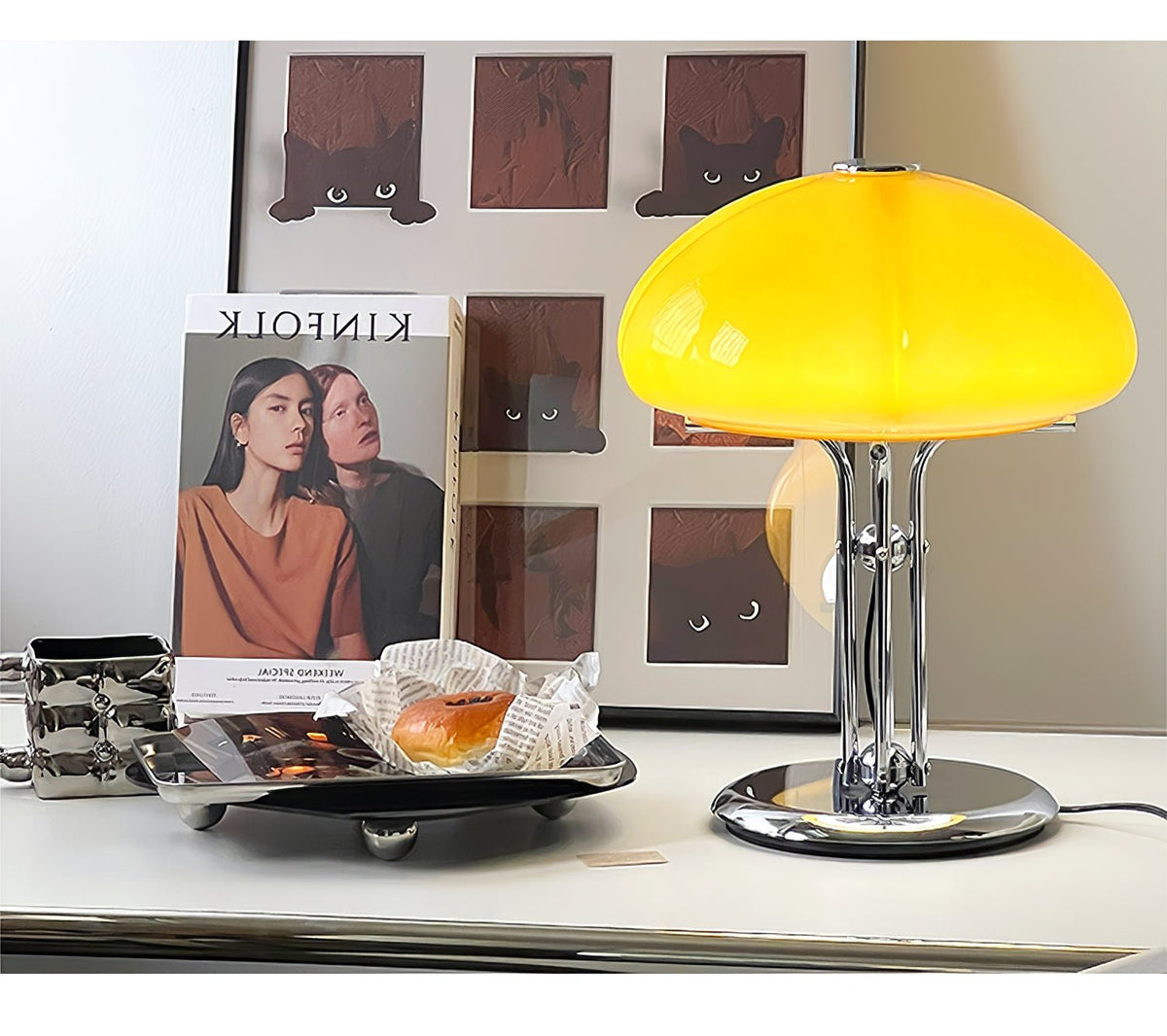 Lioreline Lampe de Table Moderne