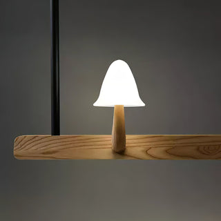 Lustra Lustre en Bois Minimaliste Moderne