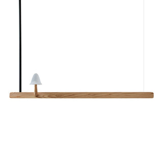 Lustra Lustre en Bois Minimaliste Moderne