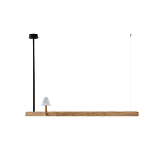 Lustra Lustre en Bois Minimaliste Moderne