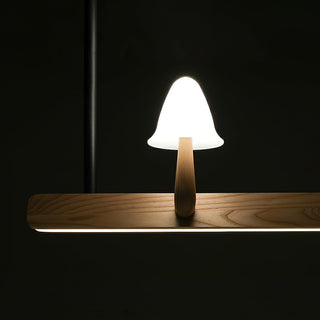 Lustra Lustre en Bois Minimaliste Moderne