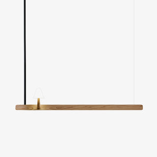 Lustra Lustre en Bois Minimaliste Moderne