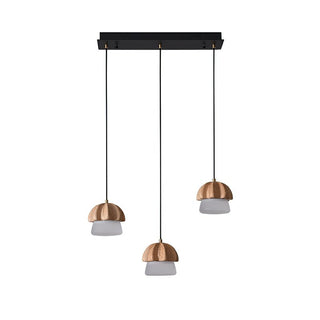 Lustra Suspension Champignon Cluster Bois & Verre