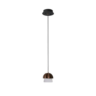 Lustra Suspension Champignon Cluster Bois & Verre