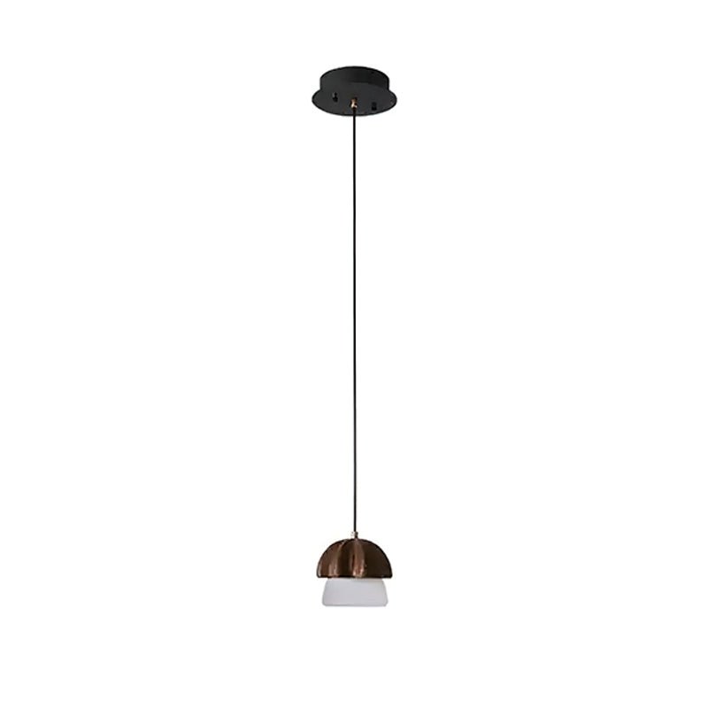 Sorora Suspension Champignon Cluster Bois & Verre