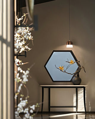 Lustra Suspension Champignon Cluster Bois & Verre