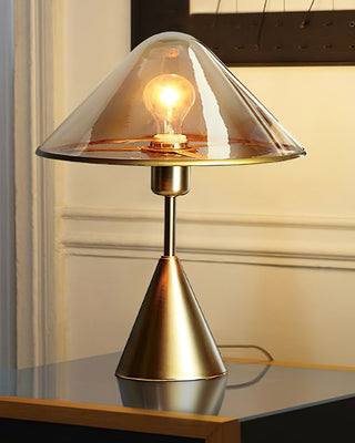 Mushroom Contemporary Table Lamp-Neutral Decor