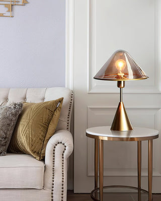 Mushroom Contemporary Table Lamp-Neutral Decor