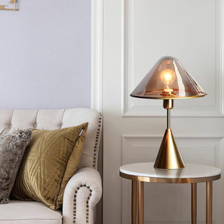 Mushroom Contemporary Table Lamp-Neutral Decor