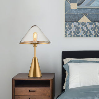 Mushroom Contemporary Table Lamp-Neutral Decor