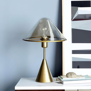 Mushroom Contemporary Table Lamp-Neutral Decor