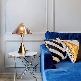 Mushroom Contemporary Table Lamp-Neutral Decor