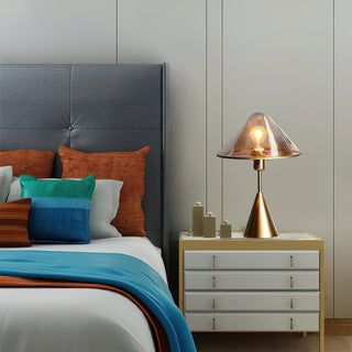 Mushroom Contemporary Table Lamp-Neutral Decor