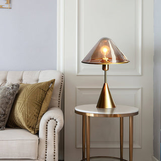 Mushroom Contemporary Table Lamp-Neutral Decor