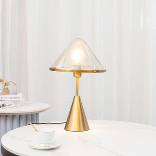 Mushroom Contemporary Table Lamp-Neutral Decor