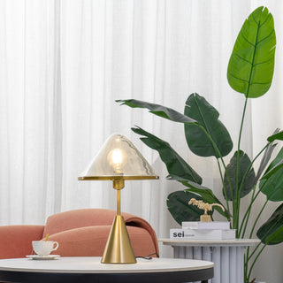 Mushroom Contemporary Table Lamp-Neutral Decor