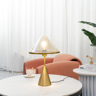 Mushroom Contemporary Table Lamp-Neutral Decor