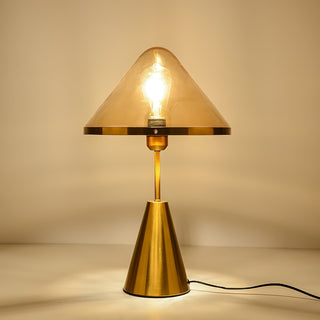 Mushroom Contemporary Table Lamp-Neutral Decor