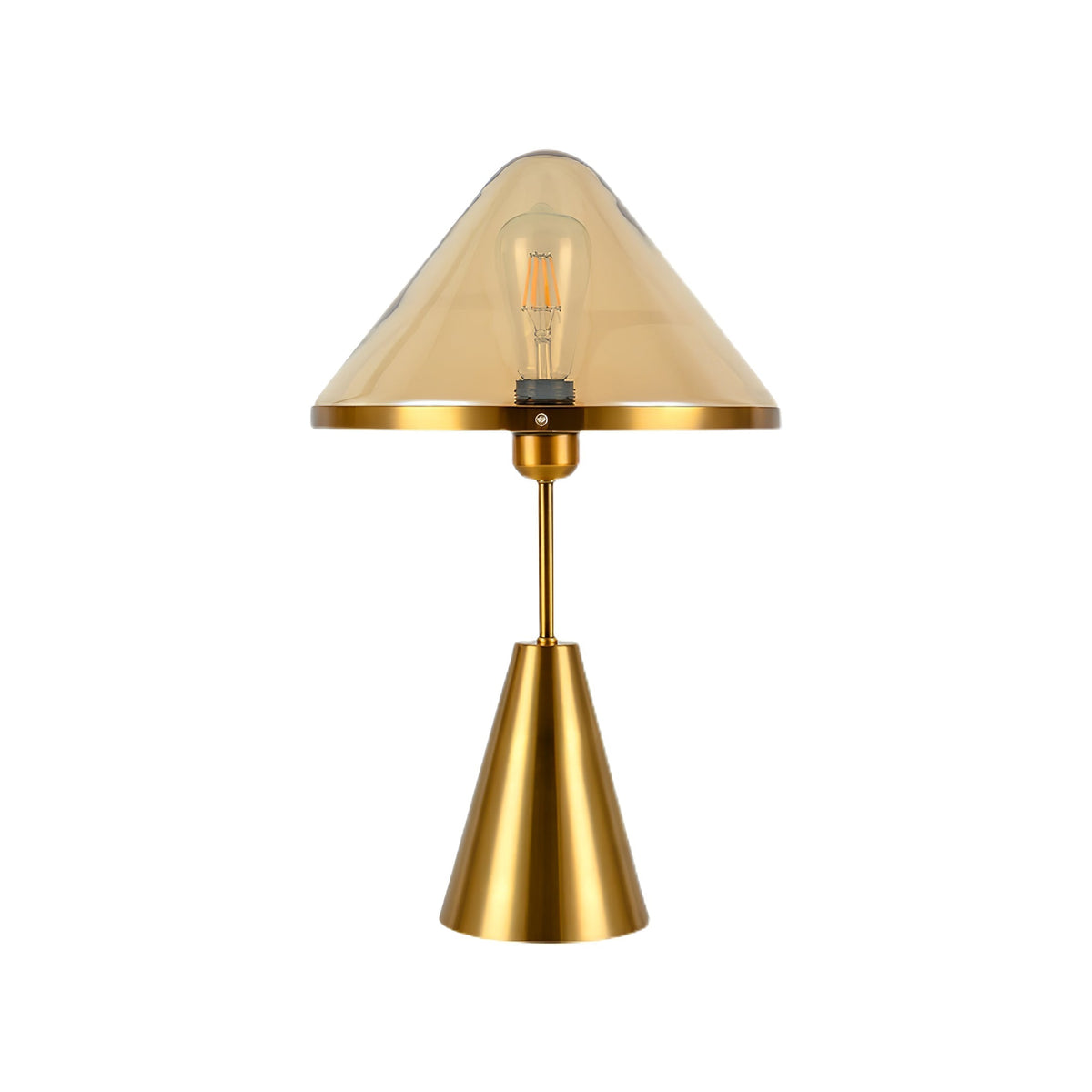 Mushroom Contemporary Table Lamp-Neutral Decor