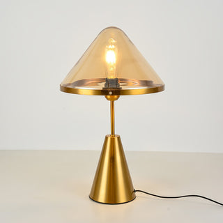 Mushroom Contemporary Table Lamp-Neutral Decor