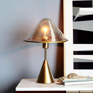 Mushroom Contemporary Table Lamp-Neutral Decor
