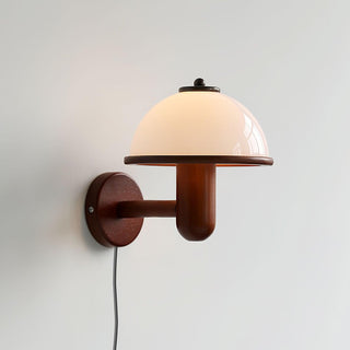 Lustra Applique Murale Champignon Bois de Chêne