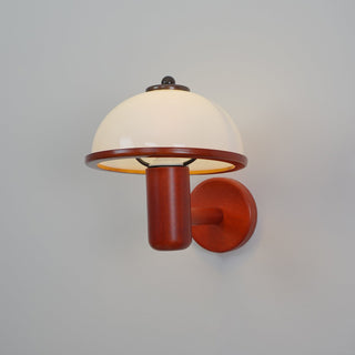 Lustra Applique Murale Champignon Bois de Chêne