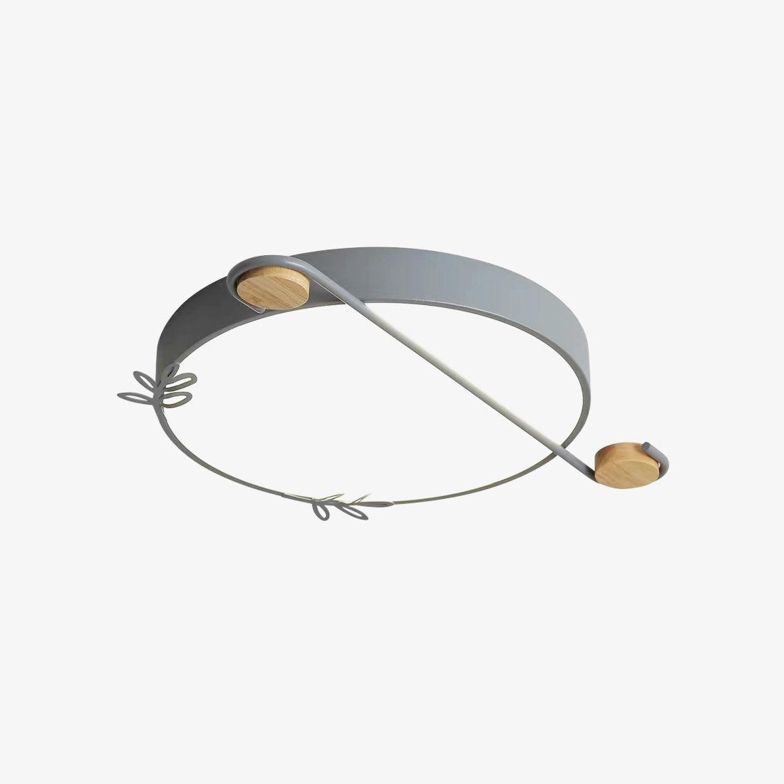 Rosevia Lampe Plafonnier Ronde Art Note Musicale