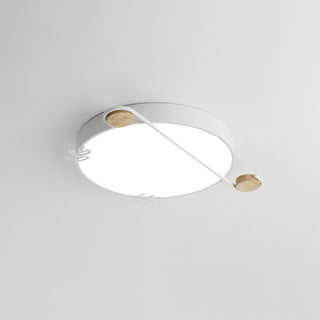 Evzorira Lampe Plafonnier Ronde Art Note Musicale