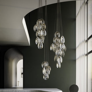 Mussels Cluster Chandelier-Neutral Decor