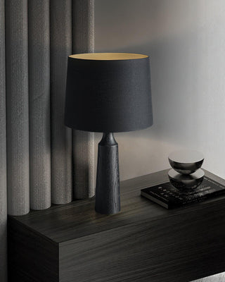 Harry Contemporary Wood Table Lamp-Neutral Decor