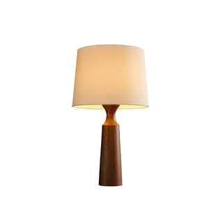 Harry Contemporary Wood Table Lamp-Neutral Decor