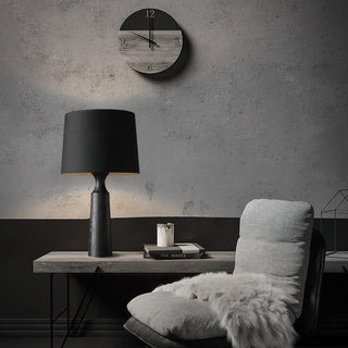 Harry Contemporary Wood Table Lamp-Neutral Decor