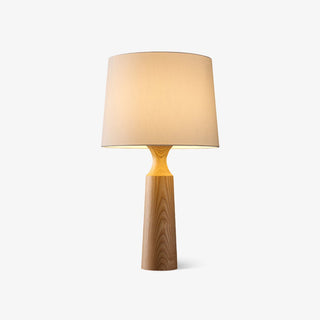 Harry Contemporary Wood Table Lamp-Neutral Decor