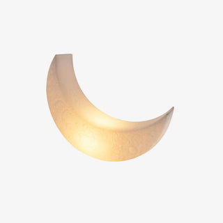 Zetheor Lampadaire en Résine Lune Croissante