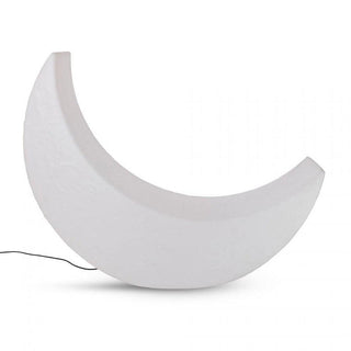 Zetheor Lampadaire en Résine Lune Croissante