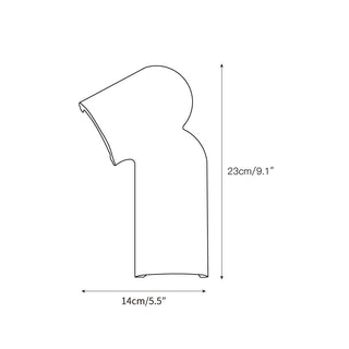 Zeloror Applique Murale en Travertin Créative et Originale