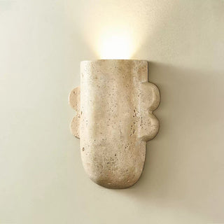 Zeloror Applique Murale en Travertin Créative et Originale