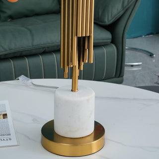 Opus Lampe de Table en Marbre Art Déco