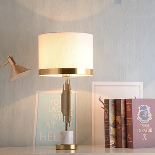 Opus Lampe de Table en Marbre Art Déco