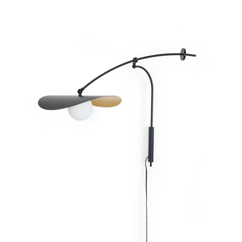 Front view of the large Myrna Wall Lamp.