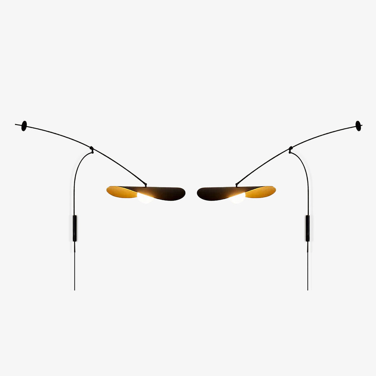 Embise Applique Murale Minimaliste en Verre