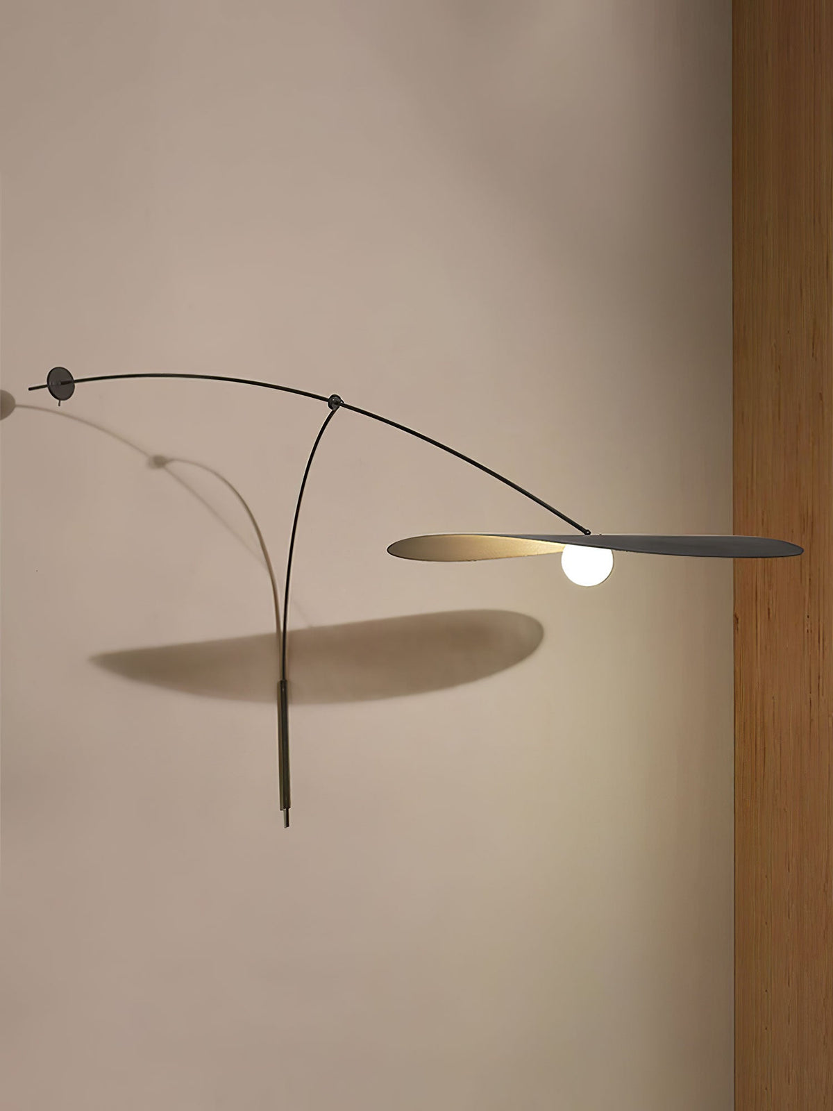 Embise Applique Murale Minimaliste en Verre