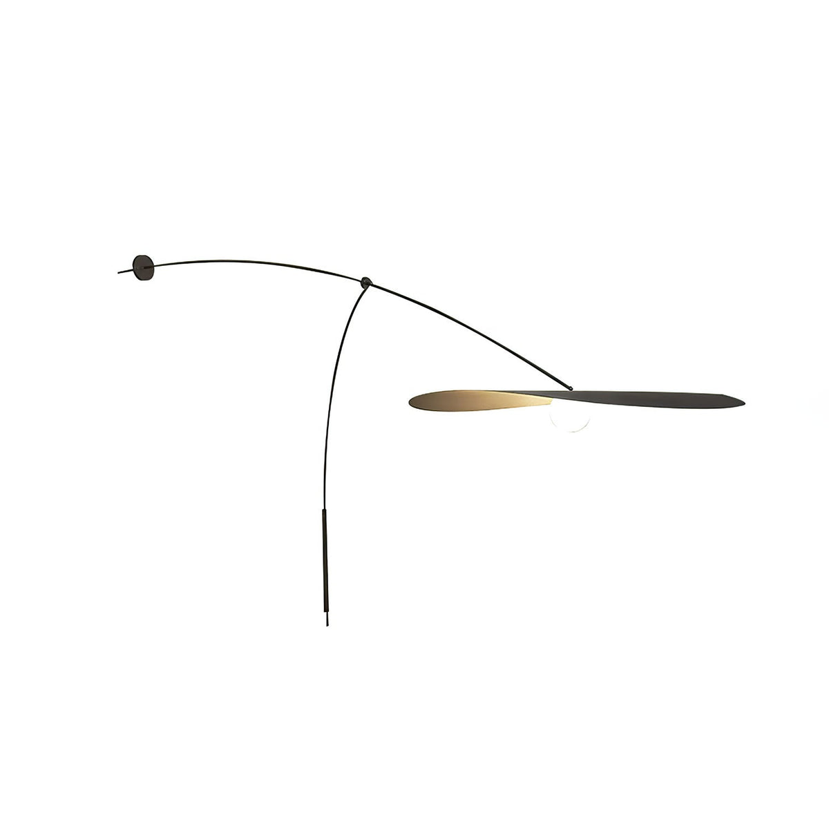 Embise Applique Murale Minimaliste en Verre