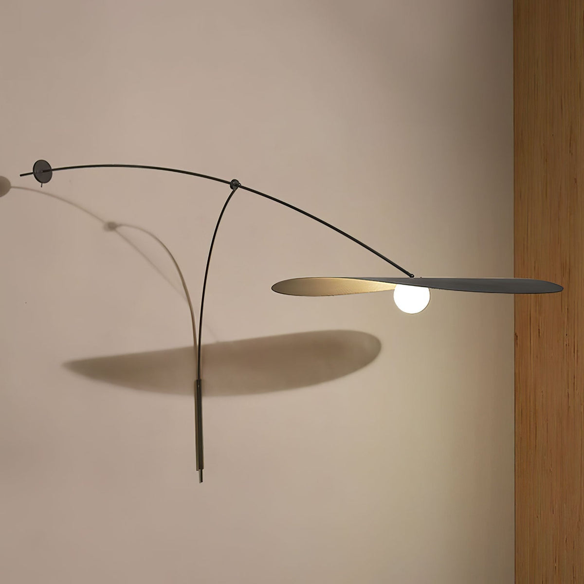 Embise Applique Murale Minimaliste en Verre