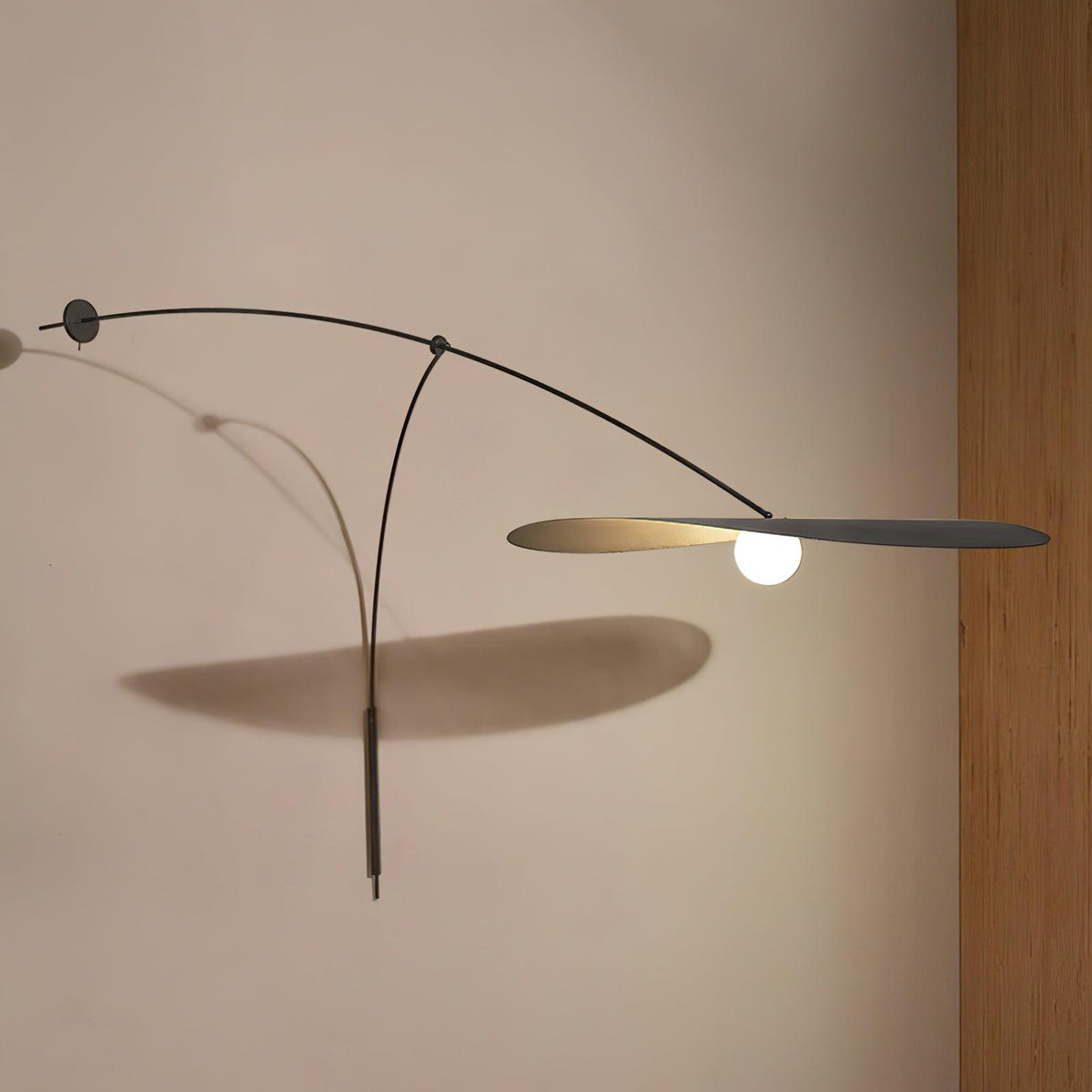 Embise Applique Murale Minimaliste en Verre