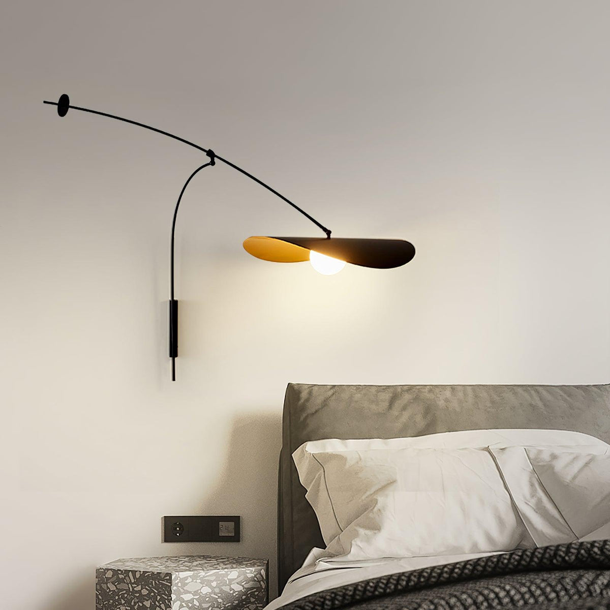 Embise Applique Murale Minimaliste en Verre